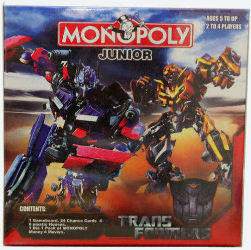****BRAND NEW**** TRANSFORMERS JUNIOR MONOPOLY