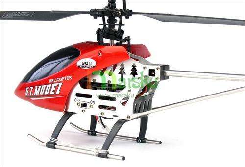 ****SINGLE BLADE**** GT9011, 3.5 Ch Radio Control Helicopter with LCD Screen