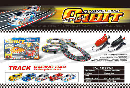 ****LARGE*** SLOT CAR SET WITH 4.5M's of Track