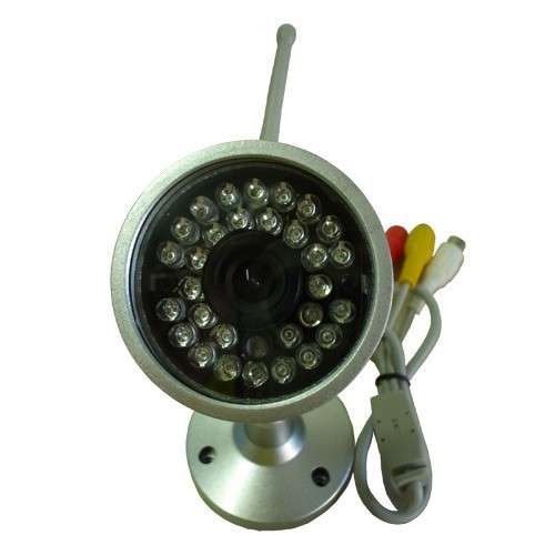 Wireless A/V CCD Security Camera, 200M max range