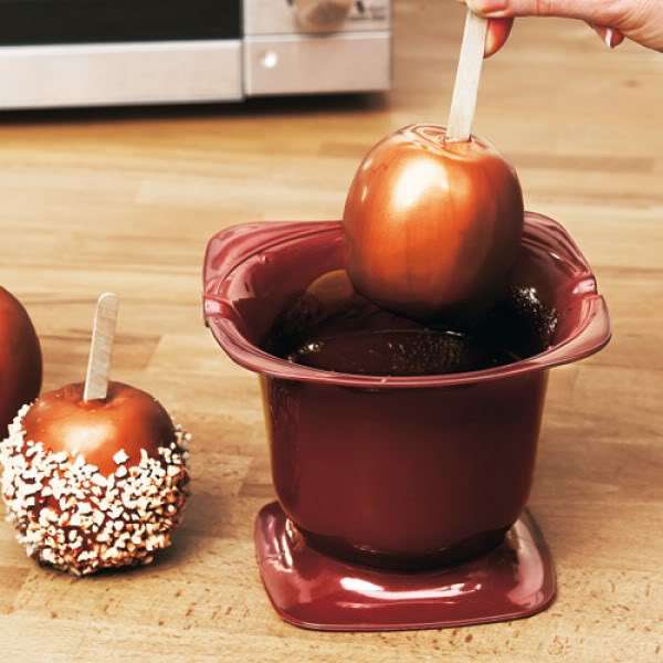 Microwave APPLE DIPPER - Make gourmet apples & treats in minutes