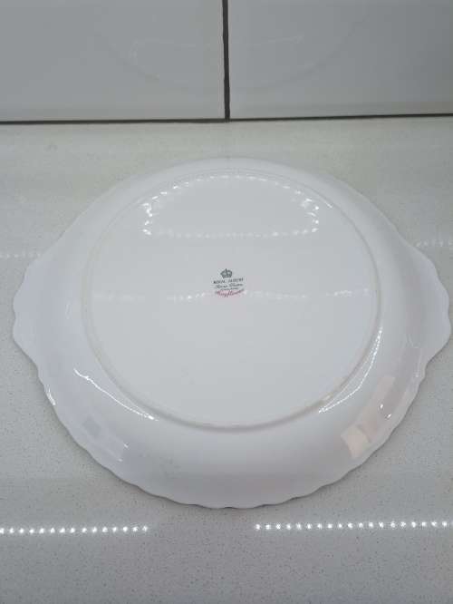 Royal Albert Mayflower cake plate