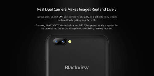 Blackview A7 Smartphone (Gold)