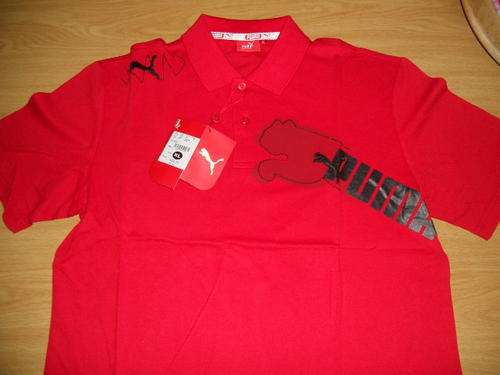 2 X Brand New Puma Mens Shirts!!! 1 red, 1 yellow!!! Size: Extra Large