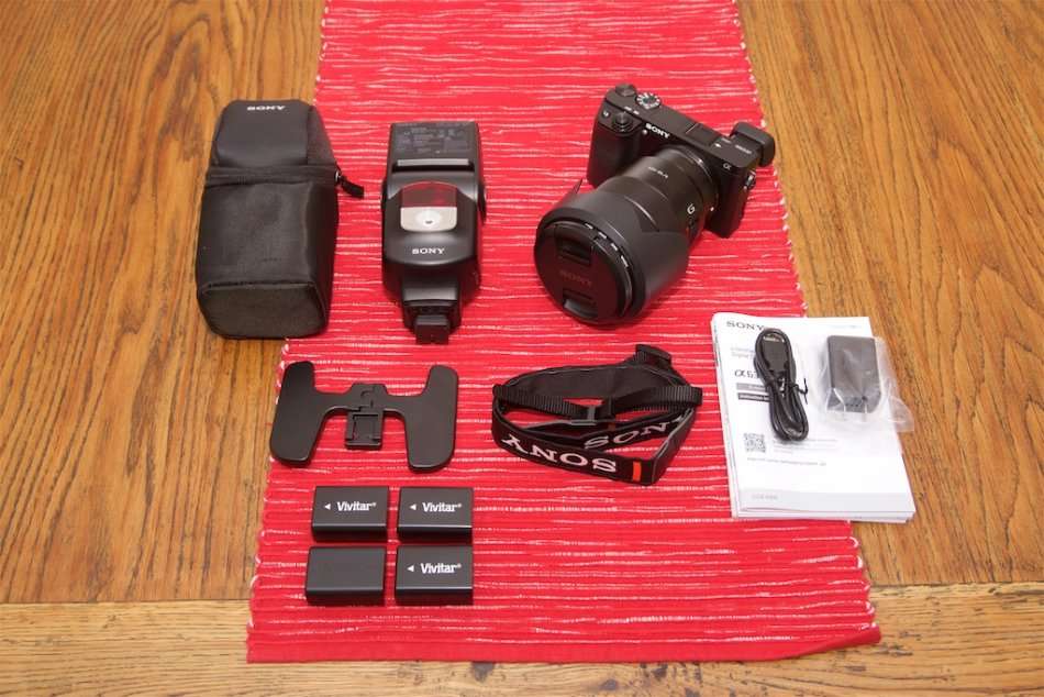 Sony A6300 Mirrorless Bundle