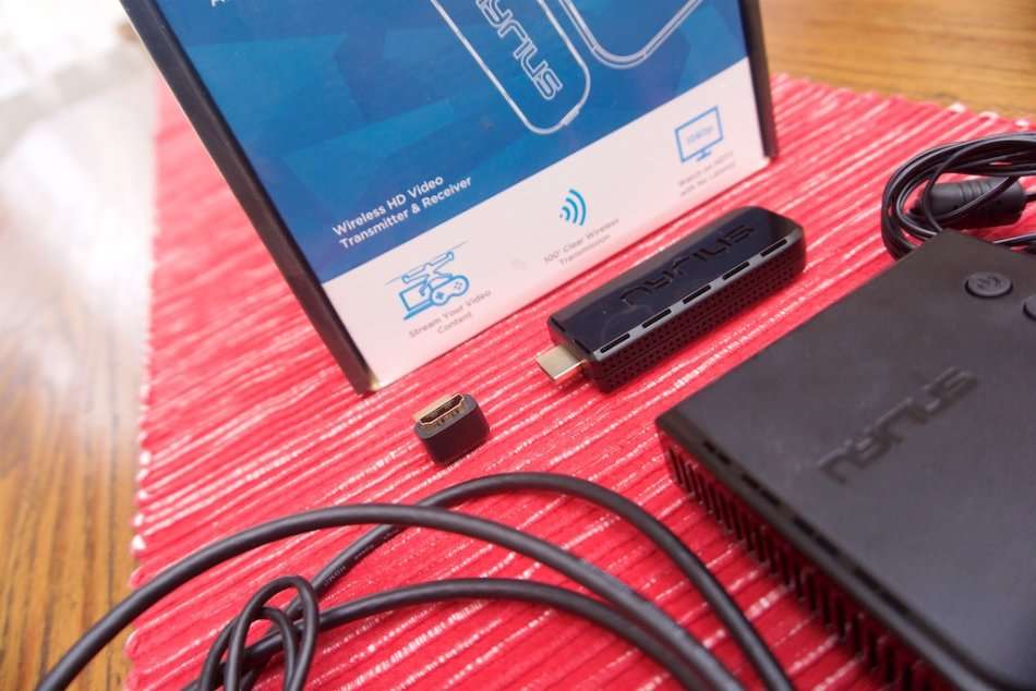 Nyrius Aries Pro Wireless HDMI Transmitter and Receiver - 100 Foot Range