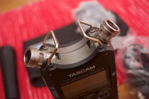 Tascam DR-40 Handheld 4-Track Digital Recorder PLUS EXTRAS