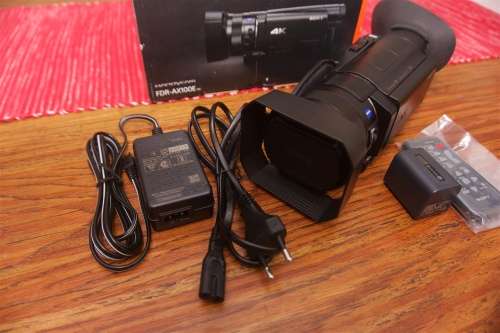 Sony FDR-AX100 4K Ultra HD Camcorder PAL