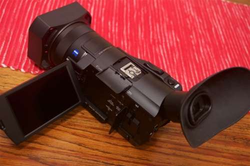 Sony FDR-AX100 4K Ultra HD Camcorder PAL