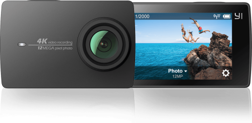 YI 4K ACTION CAMERA + EXTRAS