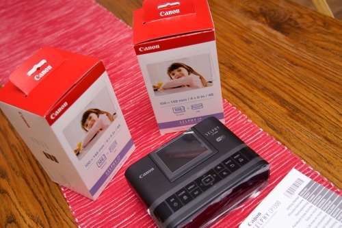 Canon SELPHY CP1300 Compact Photo Printer (Black)