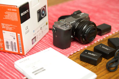 Sony a6000 Mirrorless Camera with 16-50mm Lens