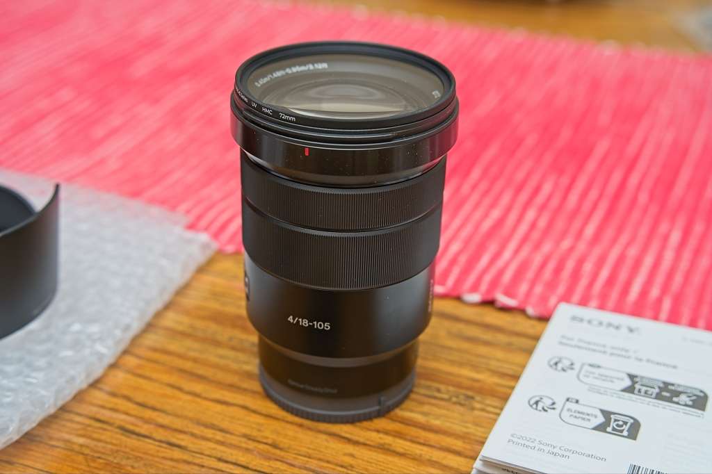 Sony E PZ 18-105mm f/4 G OSS Lens