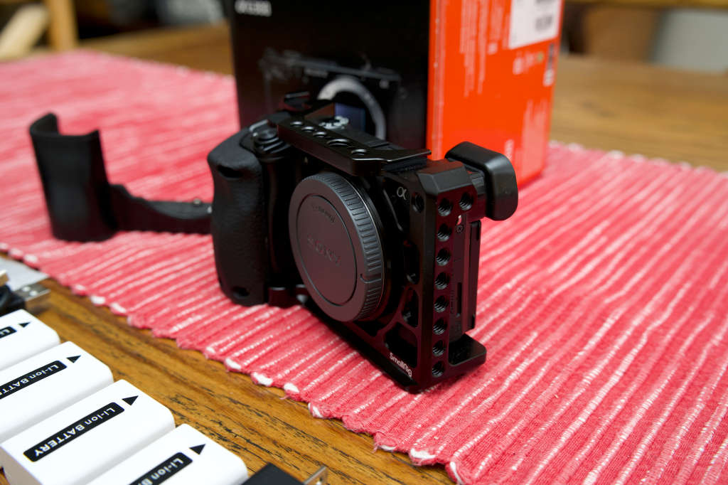 Sony Alpha a6300 Mirrorless Digital Camera (Body Only, Black) + Extras