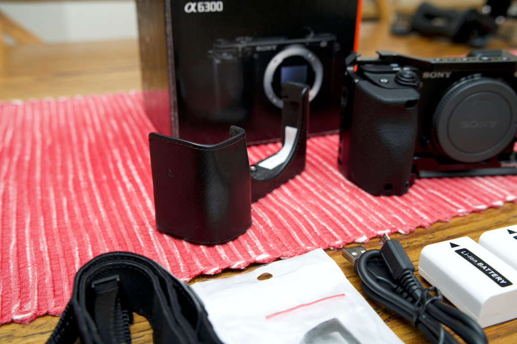 Sony Alpha a6300 Mirrorless Digital Camera (Body Only, Black) + Extras