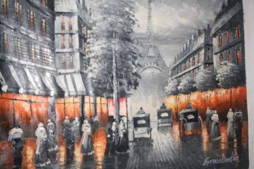 PARIS STREET SCENE