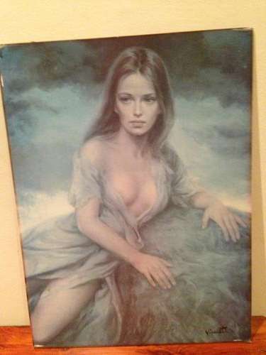 PRINT OF A YOUNG LADY