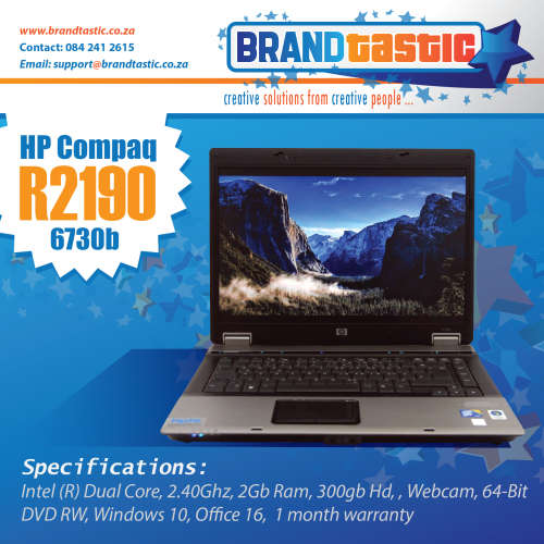 HP Compaq 6730b Laptop @ R2190