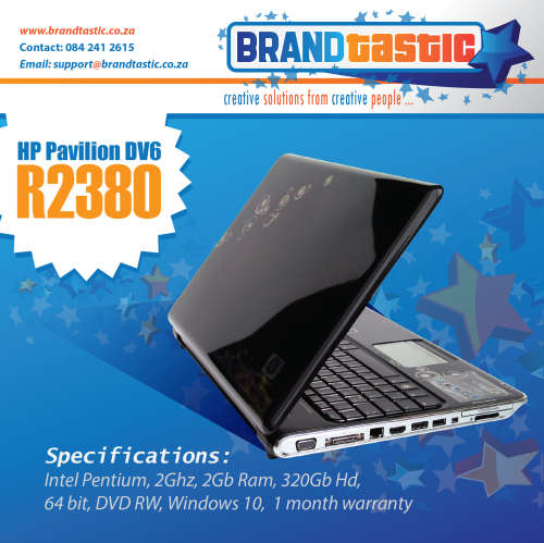 HP Pavillion DV6 Laptop @ R2380