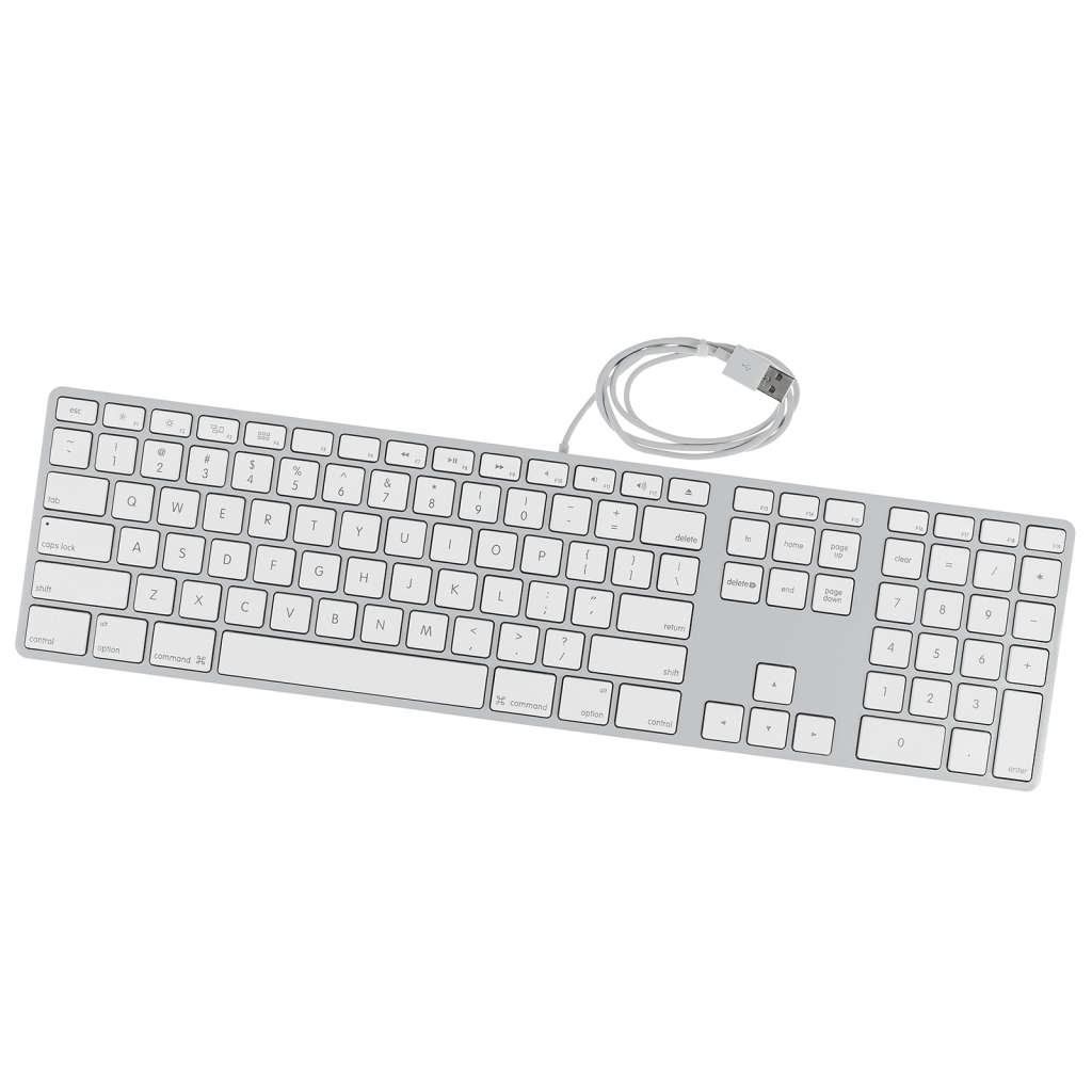 Apple wired  slim USB keyboard  A1243 (used)