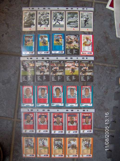 30 Rugby Cards ( as per scan )