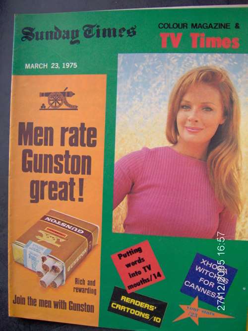 3 x 1975 Sunday Times Magazines