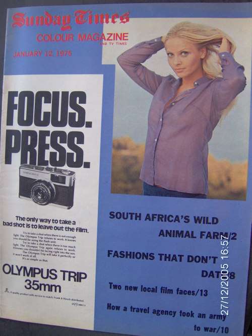 3 x 1975 Sunday Times Magazines