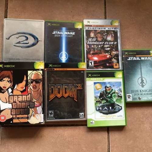 9 x Xbox games