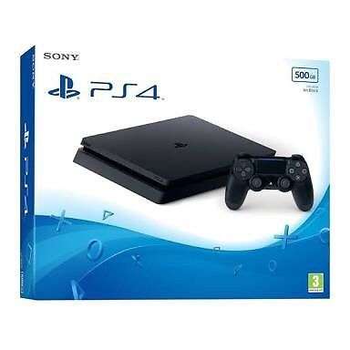 PLAYSTATION 4 NEW SLIMLINE + GAME