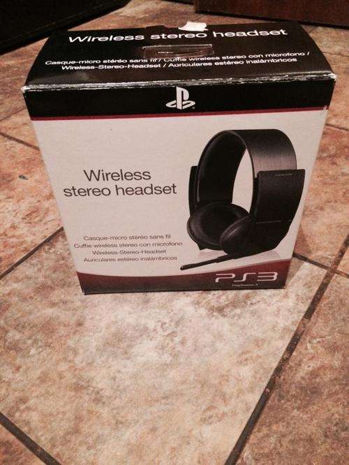 Ps3 wireless earphones