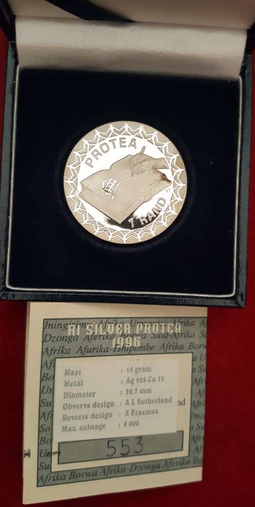 1996 R1 Silver  Protea