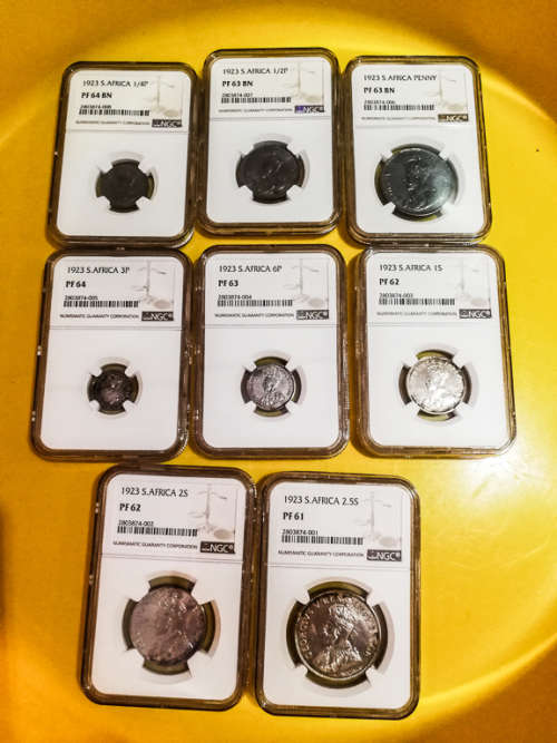 1923 Short Proofset -