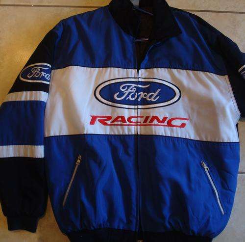 Blue "Ford" Racing Jacket XL