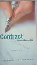 Contract General principles Van der Merwe,  van Huyssteen, Reineke, Lubbe Third edition