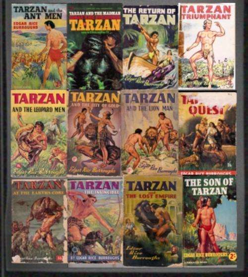Tarzan Collection by Edgar Rice Burroughs 12 books