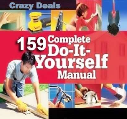 159 Complete Do-It-Yourself Ebooks Collection (Best DIY Manual) FREE DELIVERY VIA EMAIL