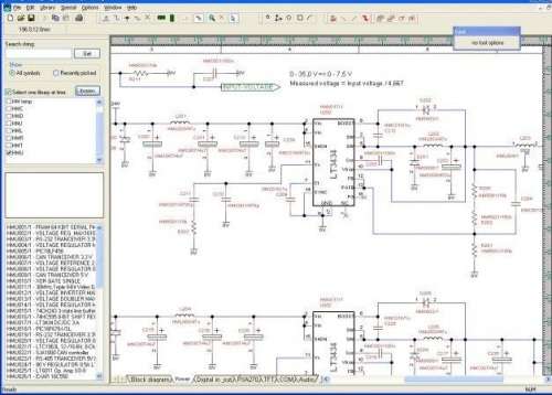 TC Electrical Circuit Diagram CAD Software - supports PCB layout programs (Windows): Download