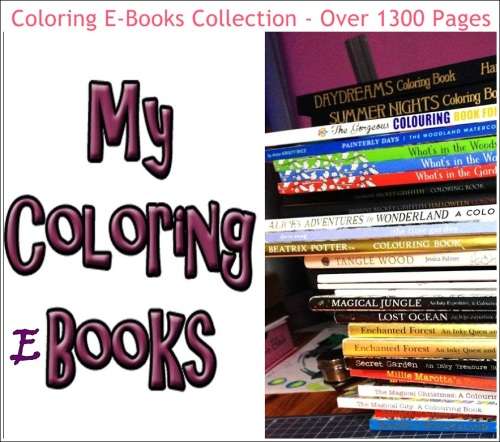 Kids Coloring pages Collection in PDF - Over 1300 pages and Fun Variety