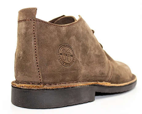 Bosbok Mens Handcrafted leather Vellies-Colour: Doe Buck Brown (Size UK 2 - UK 13)