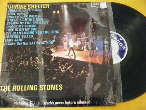 THE ROLLING STONES-GIMME SHELTER AND 6 OTHER TRACKS NEVER RELEASED BEFORE LP