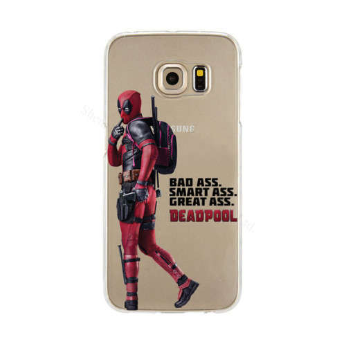 Samsung S7 Deadpool clear cover SALE