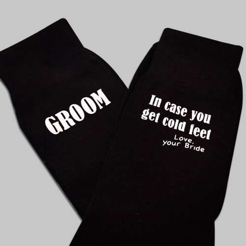 Groom Wedding Socks