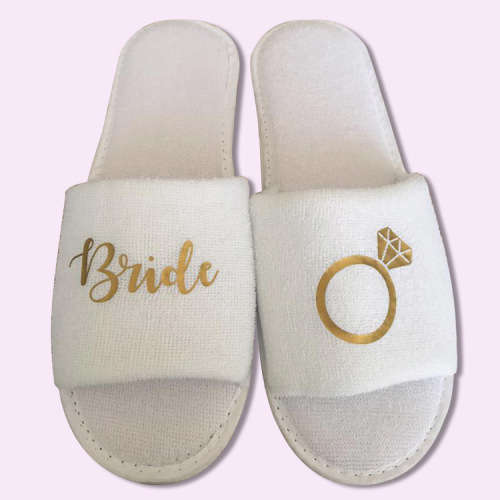 Novelty Wedding Slippers