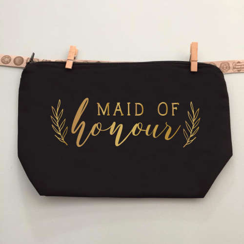Maid of Honour Make Up Pouch