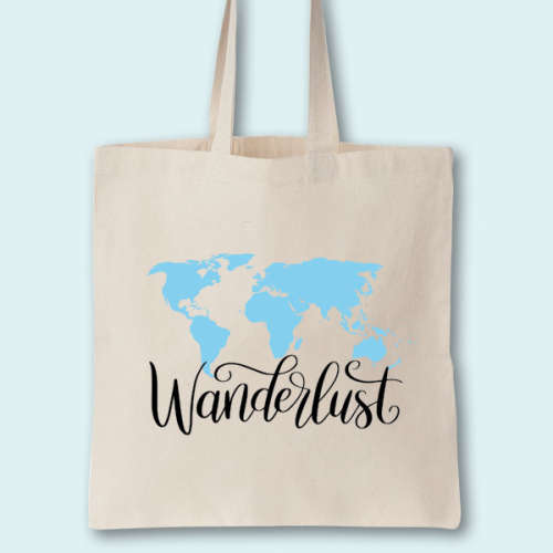 Wanderlust Tote Bags