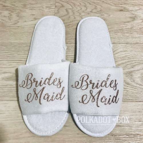 Bridesmaid Wedding Slippers