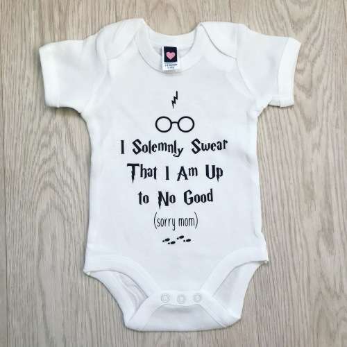 Solemnly Swear Harry Potter Onesie