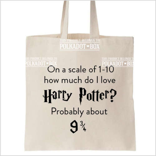 Harry Potter Quote Tote Bag
