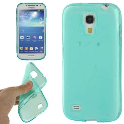 Samsung S4 miniTurquoise frosted Pure Color Translucent TPU Case
