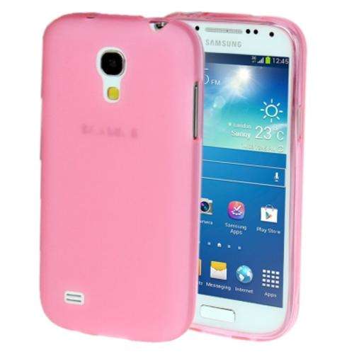 Samsung S4 mini pink frosted Translucent TPU Case